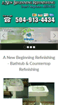 Mobile Screenshot of anewbeginningrefinishing.com